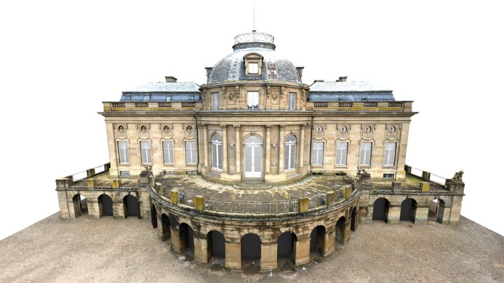 Ludwigsburg Schloss Monrepos 3D Model