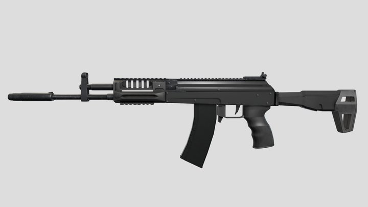 AK-12 3D Model