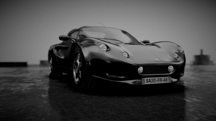 LOTUS ÉLISE 3D Model