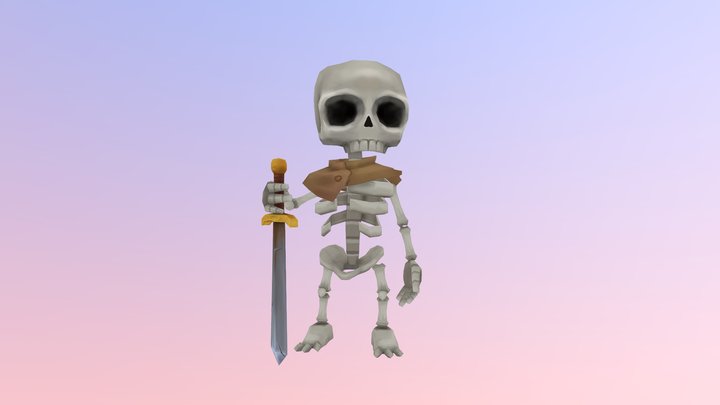 Skeleton 3D Model