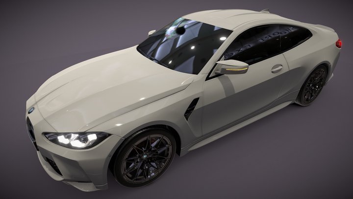 BMW M4 G82 2022 3D Model