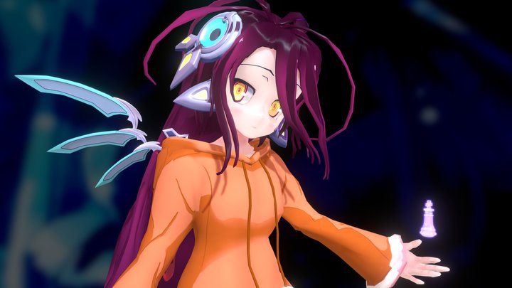 Schwi Dola - [No Game No Life:Zero] / VRC Av3.0 3D Model