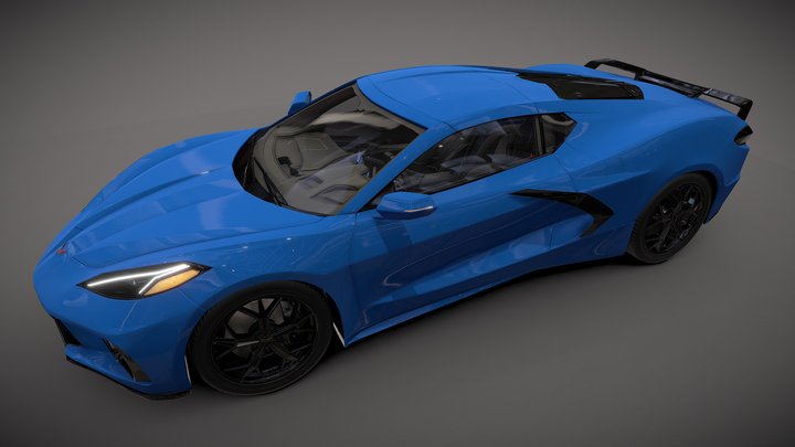 Chevrolet_ Corvette_ Stingray 3D Model