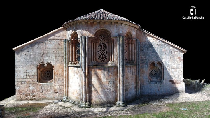 Medieval hermitage of Santa Coloma in Albendiego 3D Model