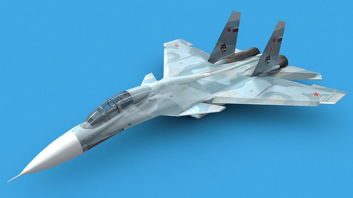 Sukhoi Su-33 Сухой Су-33 3D Model