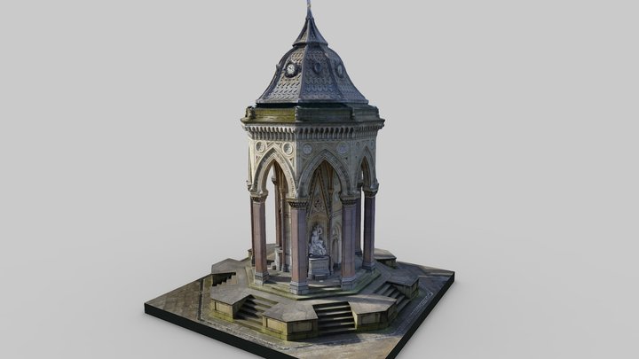 Burdett-Coutts Fountain 3D Model