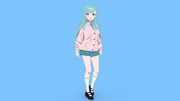 ANIME - Fluff 3D Model