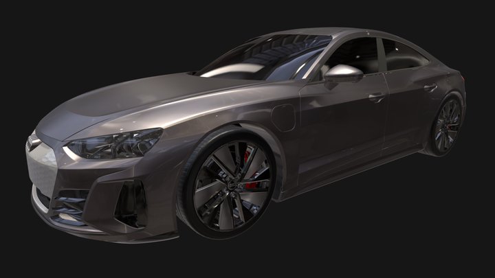 Audi E Tron 3D Model