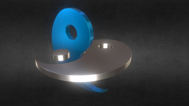 Yin Yang 3D Model